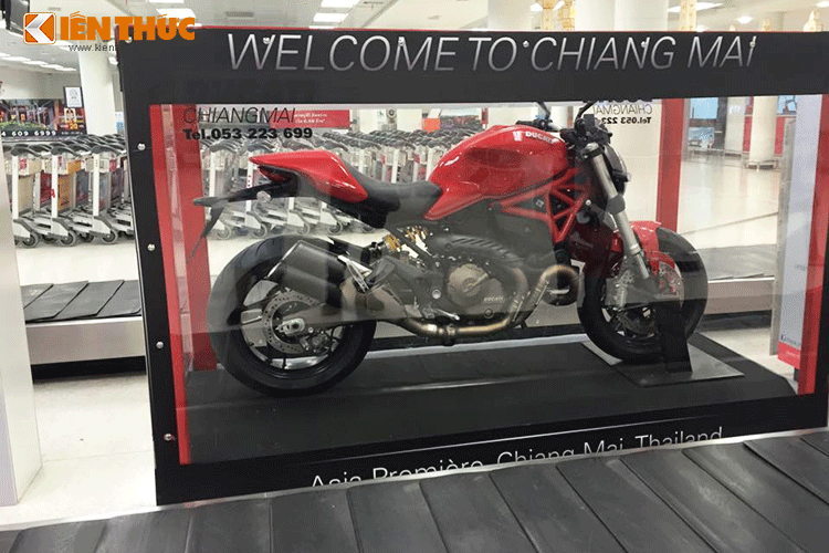 Ducati chay thu Monster 821 ban Thai, chuan bi ra mat tai VN
